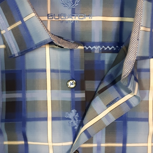Bugatchi uomo men's shirt - Picture 3 of 4